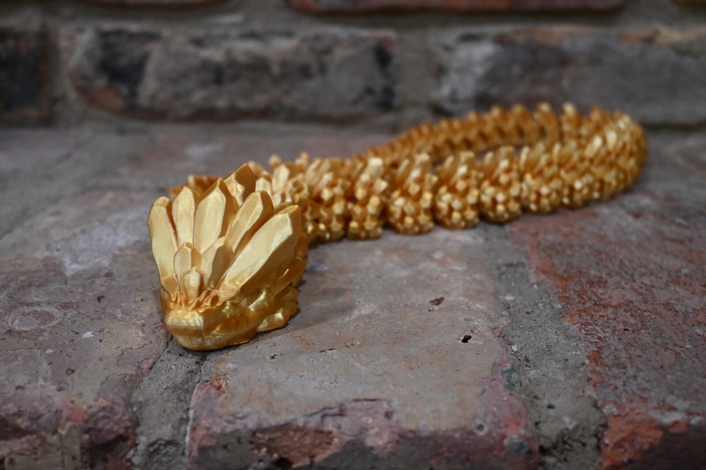 Articulated Snake 3D Printed