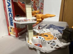 Vintage 1987 StarCom Space Force Starbase Station/Platform w/Box PLEASE READ