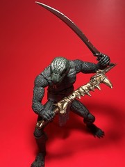 Snake Head Sculpt Painted For Savage Crucible