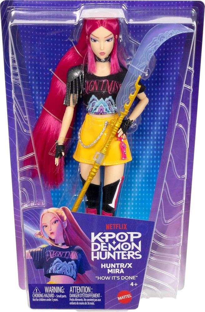 LICENSED ORIGINAL KPop Demon Hunters Huntr/x MIRA Doll IN-HAND NEW Netflix