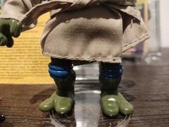 1994 Playmates TMNT Undercover Leonardo Purple accessories loose complete