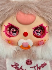 Baby Three BB3 Sugar Baby V2 400% Strawberry Mochi Custom Kuromi Plush