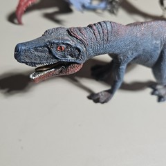Lot of 3 Schleich Plastic Dinosaur Action Figures .