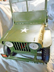 Vintage GI Joe – Five Star Jeep or A/T desert patrol- Headlight Illumination Kit