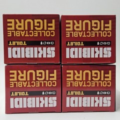 Skibidi Toilet Collectible Figure Set of 4 Sealed Bonkers Toy Co. Skibidi G-Toil