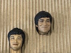 **PICK 1** 1/6 12″ Bruce Lee Kung Fu Hot Toys Enterbay Head Sculpt Action Figure