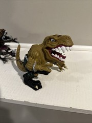 1996 Mattel Extreme Dinosaurs T-Bone & Evil Haxx Figures