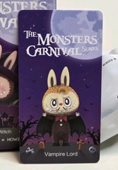 POP MART x HOW2WORK The Monsters Carnival Series VAMPIRE LORD⚰️🎃 PVC Figure NEW
