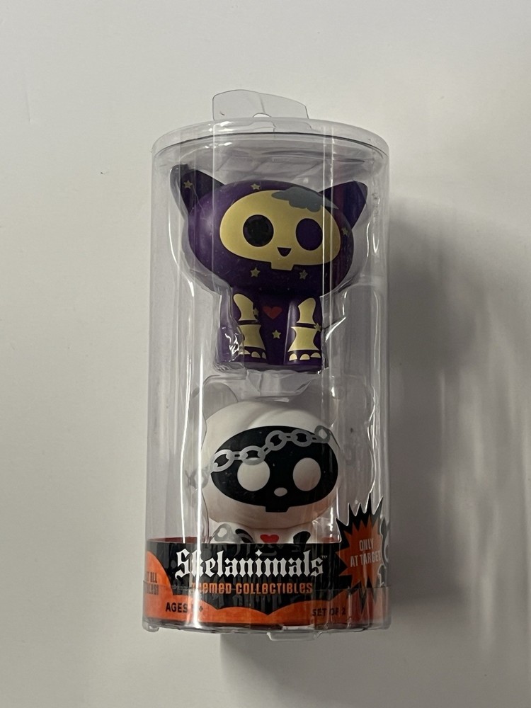 Skelanimals Halloween Figures Set Kit ChungKee 2009 Jakks Pacific Target Excl