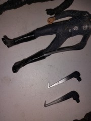 MOVIE MANIACS Vintage T2 T-800 T-1000 Action Figure Modern Black Endoskeleton