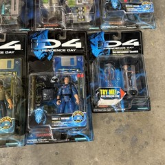 Vintage 1996 Independence Day ID4 Variety Action Figure Lot Trendmasters Sealed