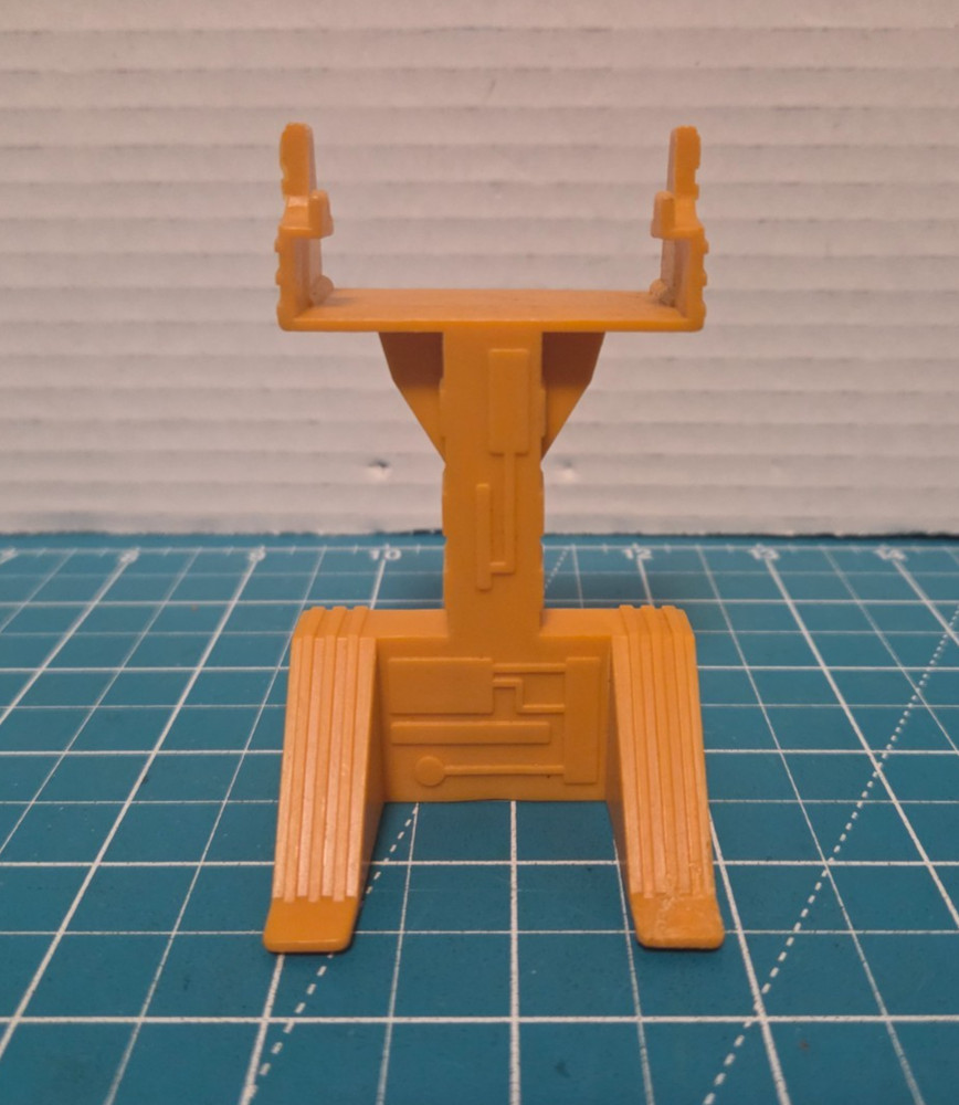 HE MAN Masters of the Universe Castle Grayskull GUN Closed Mount Original Part