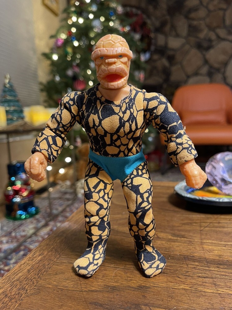 Vintage 1975 Mego Thing Fantastic Four WGSH Original Action Figure ( BEAUTIFUL)