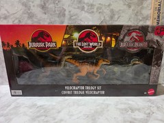 Jurassic Park Velociraptor Trilogy Set The Lost World Jurassic Park III World