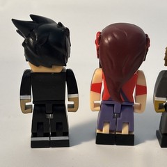 Tube Heroes Action Figures Lot of 4 Vikkstar123 JeromeASF CaptainSparklez Ashley