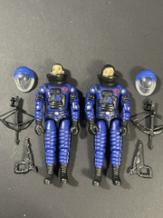 Gi Joe NEW 2025 LadyJayeToys Scarlett/Ace Blue Cobra Pilots 2 Pack