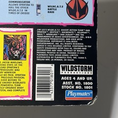 1995 Playmates WILD C.A.T.S WildCats Spartan Comic Action Figure ~ Brand New
