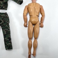 M&C – Power Team World Peacekeepers 12″ Action Figure With Clothes And Gun