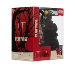McFarlane Black And White Pennywise IT Welcome To Derry 6 Inch Figure