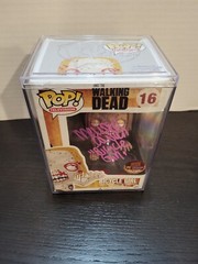 Bicyle Girl 16 /1000 PX Bloody FUNKO POP Walking Dead SIGNED Melissa Cowan JSA