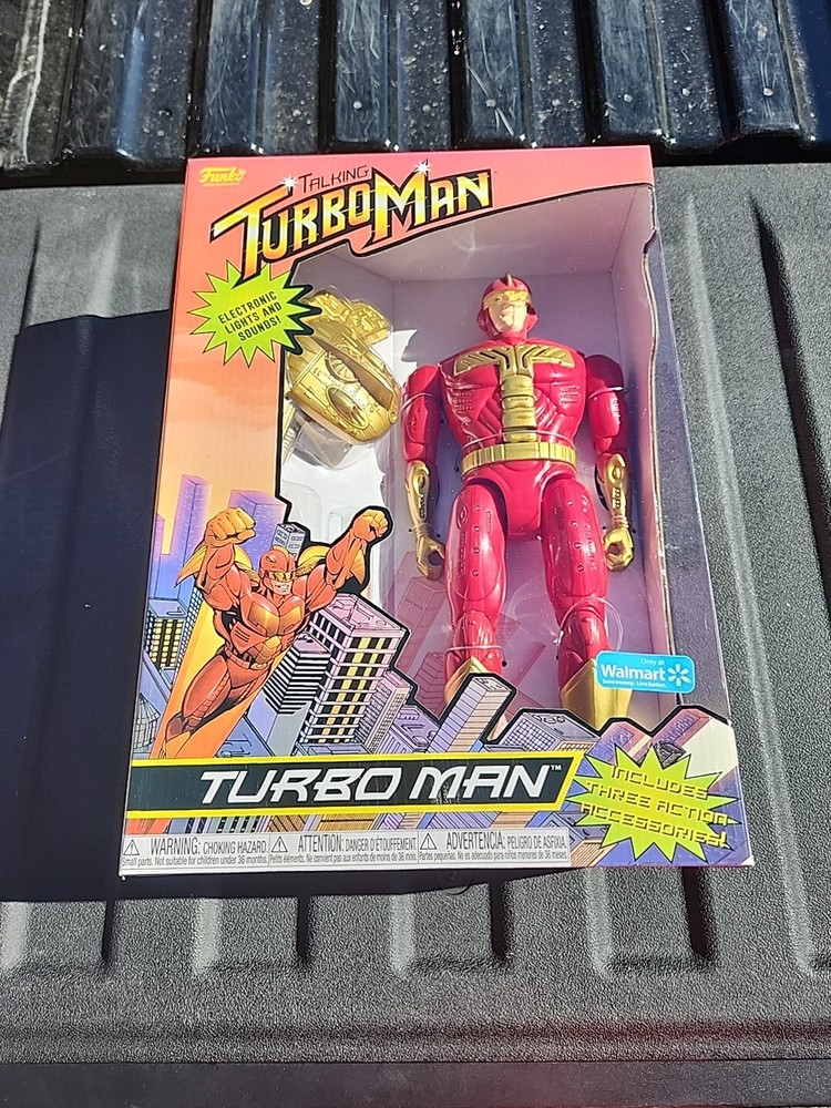 Funko Talking Turbo Man Jingle All The Way Action Figure (WALMART EXCLUSIVE)