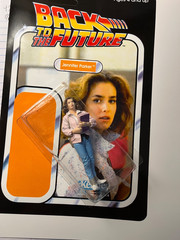 back to the future scarce jennifer parker figure and marty mc fly n bonus