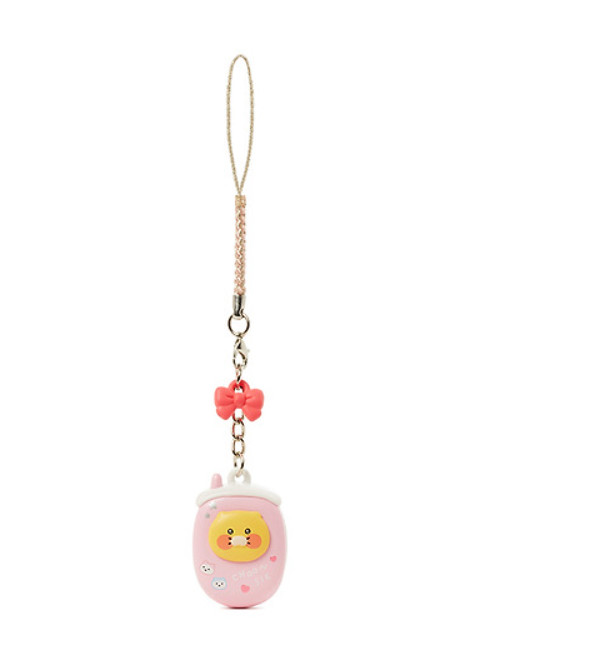 Kakao Friends Savage Strap Keyring Camera, Phone, & Bag Choonsik Keychain
