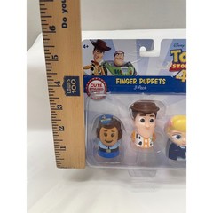 Disney Toy Story 4 Finger Puppets 3 Pack Woody Bo Peep Giggle McDimples Thinkway