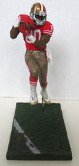 JERRY RICE MCFARLANE NFL 5 49ERS HOF LOOSE COMPLETE 6″ VARIANT GOLD BELT FIGURE