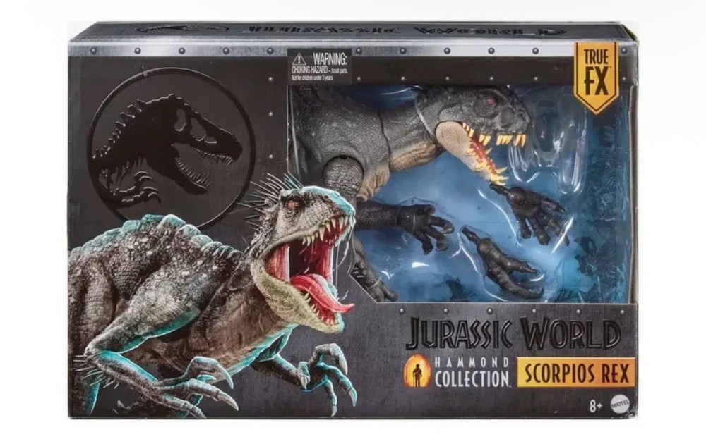 Jurassic World Hammond Collection SCORPIOS REX Dinosaur Figure *IN HAND*
