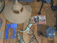 Kenner 1993 Jurassic Park Command Compound Vtg Play Set Mixed Set & 5 Dinos Read