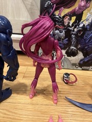 Amazon Exclusive Marvel Legends Venom 3 Pack Venom, Agony, and Riot w/opened Box