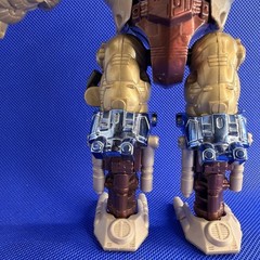 97 Transformers Beast Wars Transmetals Optimus Primal Figure Vintage Hasbro Mace