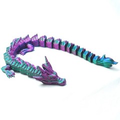 16.14inch 3D Printed Dragon Model,Articulated Animals figure,Toys Home Decor