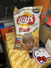 FACTORY SEALED Star Wars Episode 1 Ad Lays Classic Chip Bag Anakin Rare 3 oz.NEW