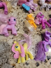 My Little Pony Lot of 12 Various Sizes Hasbro Figures MLP