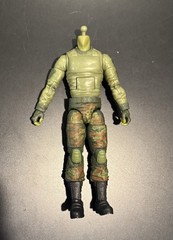 G.I. Joe Classified SPECIAL FORCES 6” Scale SOLDIER BODY & HANDS 1/12 KITBASH