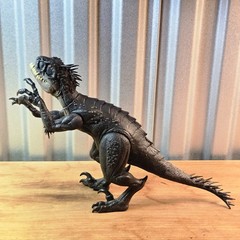Jurassic World Scorpios Rex Light-Up Roaring Dinosaur Figure Mattel 14.5in Toy