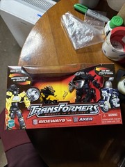 Transformers Robots In Disguise RiD Sideways VS Axer New Factory Sealed