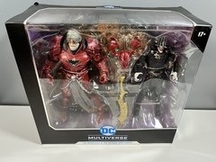 McFarlane DC Multiverse 2 Pack The Merciless & The Batman WHO Laughs