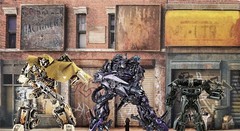 Street Facade Action Figure Diorama Backdrop DC, TMNT, Marvel Legends, GI Joe #1