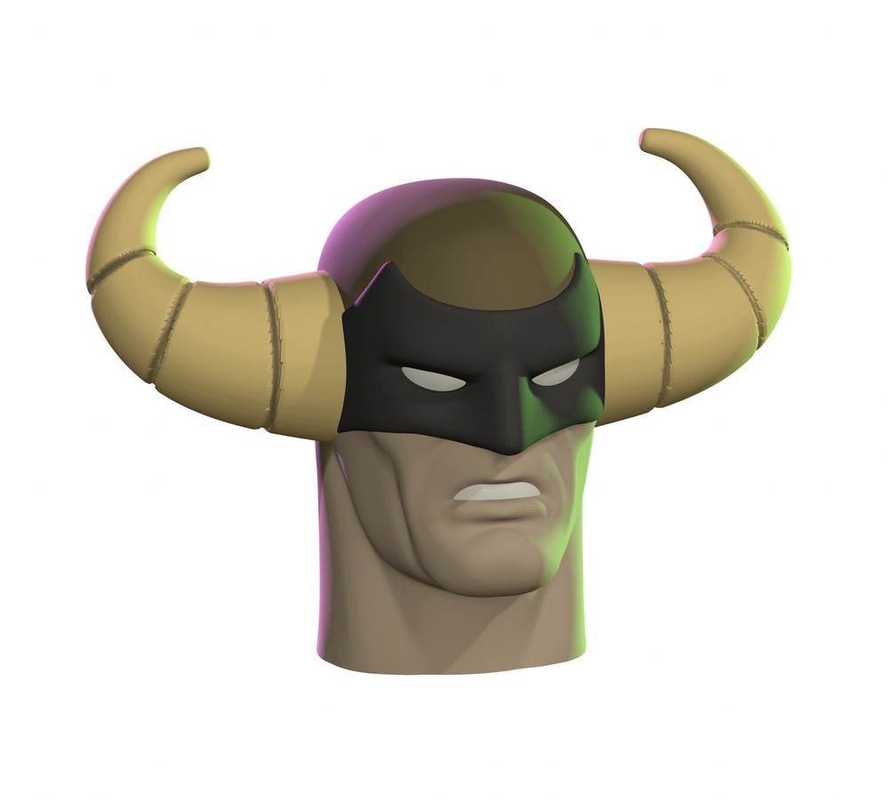 Club Man Action Figure Head 1:9 or 1:6 Mego