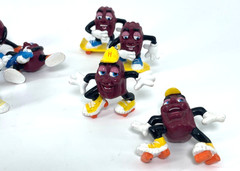 California Raisins 1988 Vintage Figures Lot of 13 Applause 2 in Tall Mini