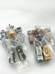 Super Sentai Robo Charm Mini Figure Full Set 10 Dairanger Gaoranger Japanese