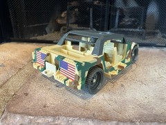 GI Joe Cobra Brawler Humvee Assault Jeep Military Action Figure Vehicle 2001 Toy