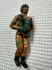 GI JOE Roadblock Action Figure ARAH Helmet & Backpack