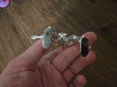 Vintage Silver Hawks Quick Silver Action Figure Used Condition Incomplete Toy