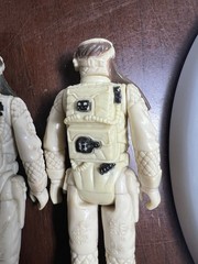 VINTAGE KENNER STAR WARS 1980 HOTH REBEL SOLDIER COMMANDER ARMY LOT 6 FIGURES