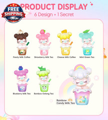 Nanci Blind Box-Milk Tea Series, 1PC Random Action Figure Box, Popular Collectib
