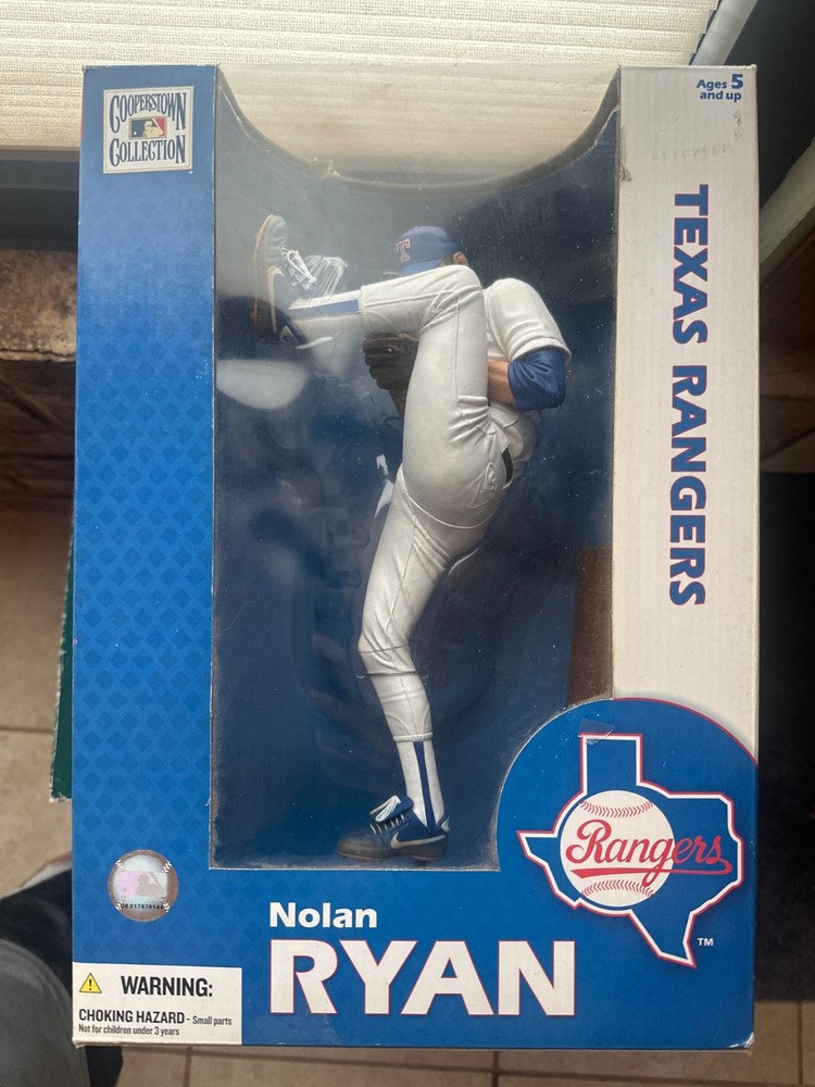 Nolan Ryan Texas Rangers McFarlane 12″ Action Figure Cooperstown Collection 2004